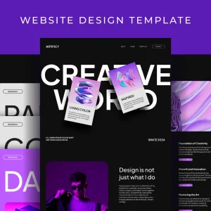 Artificy - Website Template