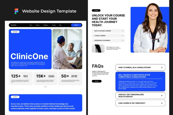 Clinicy - Website Template