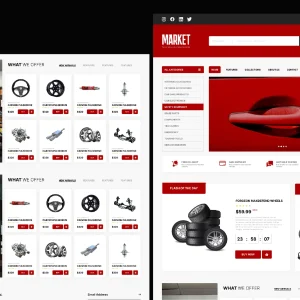 Sparepart - Website Template