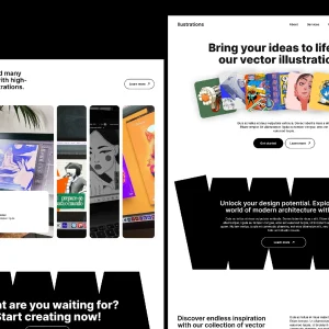 Vectration - Website Template