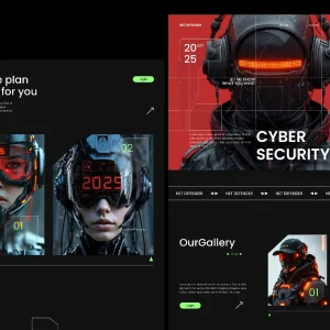 The Cyber - Website Template