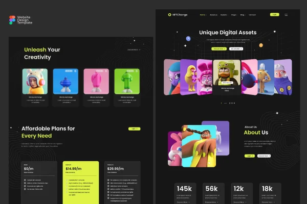 Cartoonas - Website Template